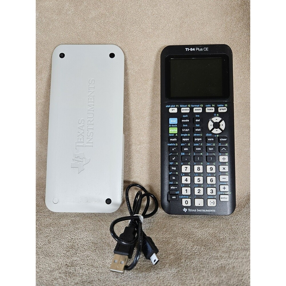 Texas Instruments TI-84 Plus CE Python COLOR Graphing Calculator USB Charging - Picture 3 of 8